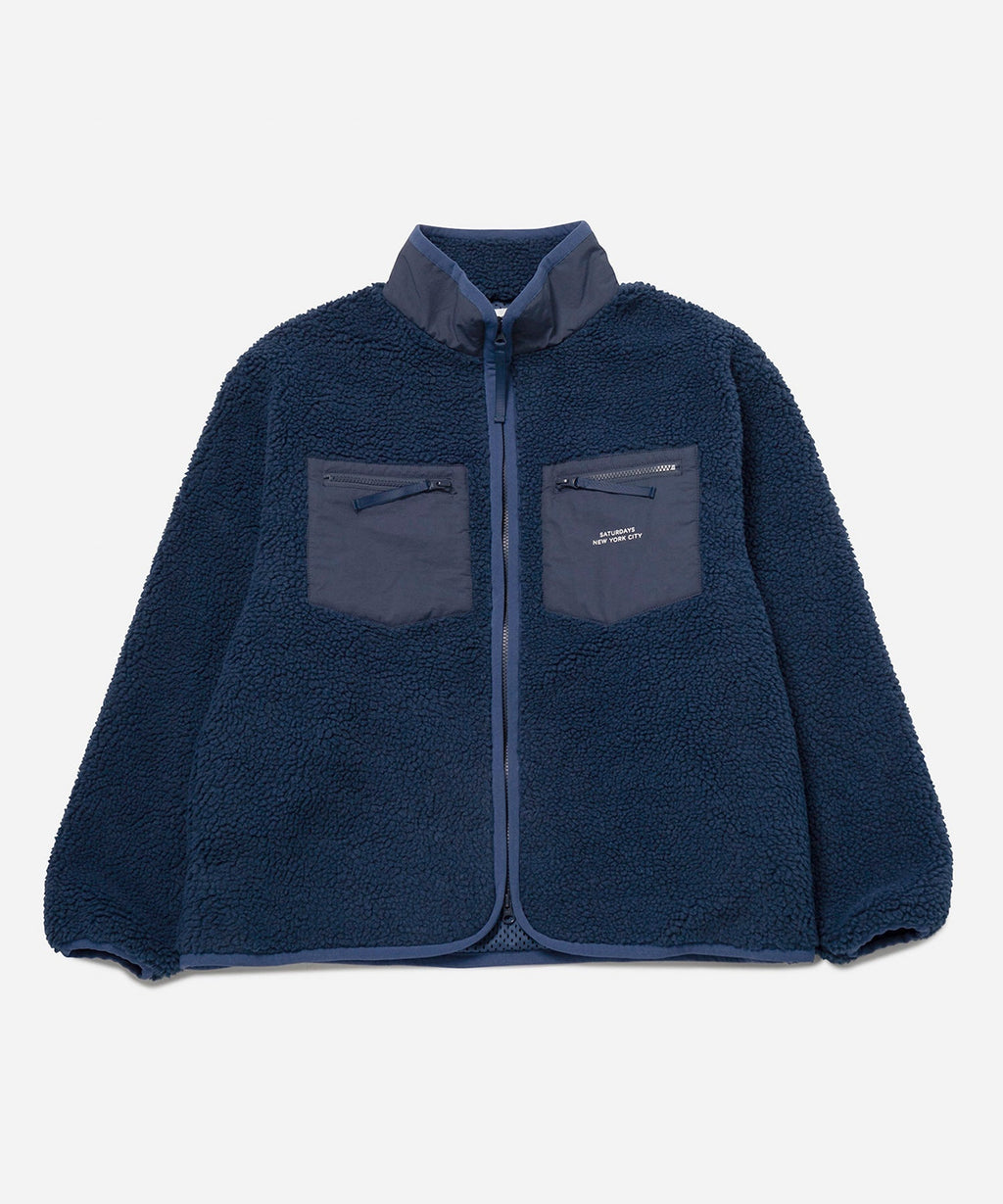 Boa Fleece Zip Blouson