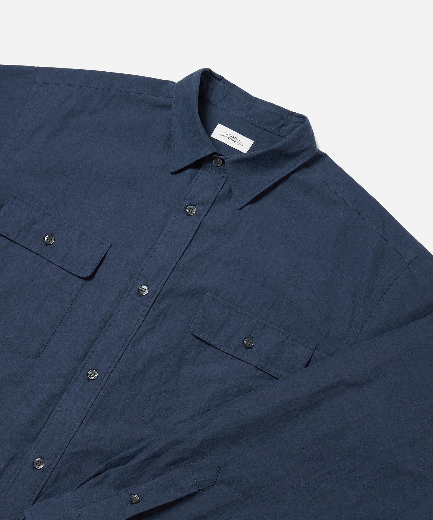 Navy | Chambray Work Shirt
