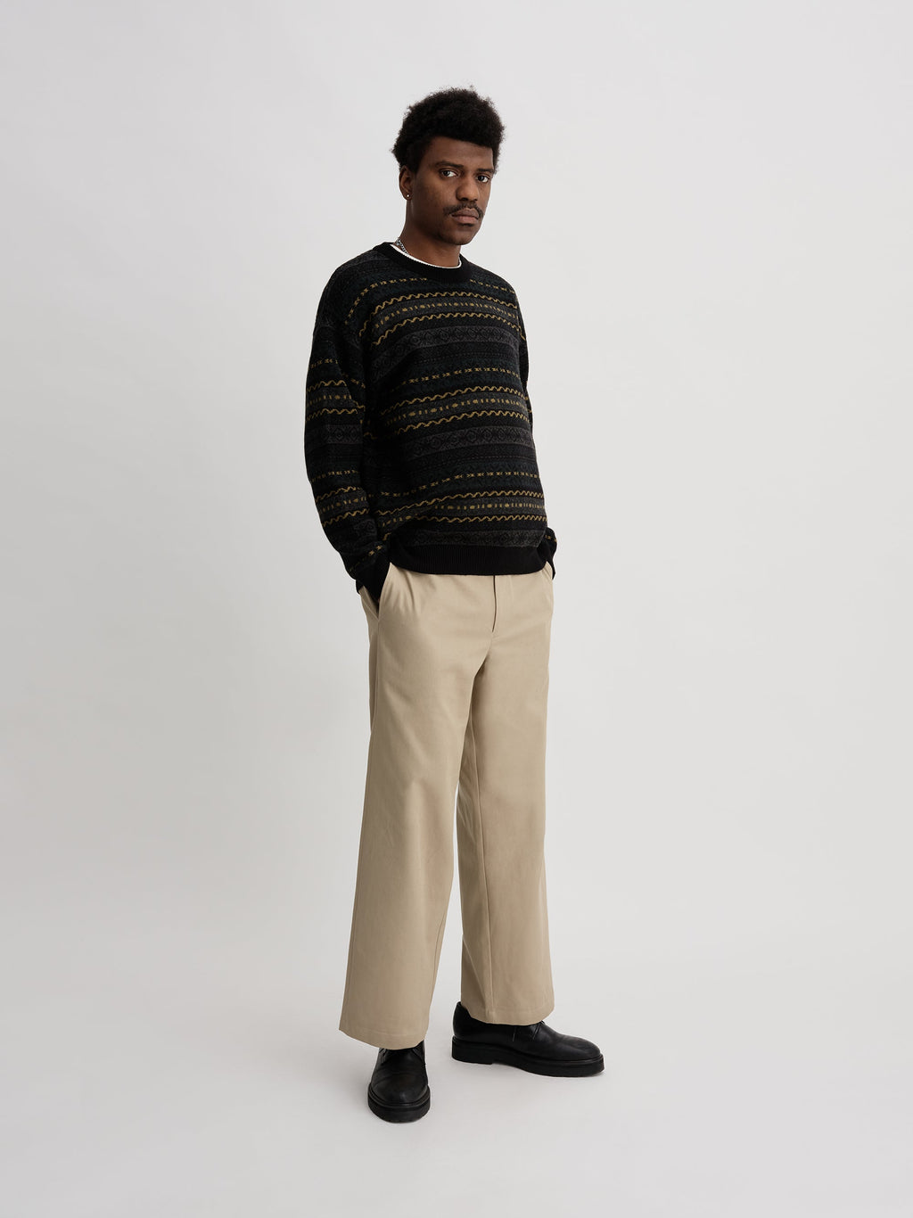 Classic Pattern Knit