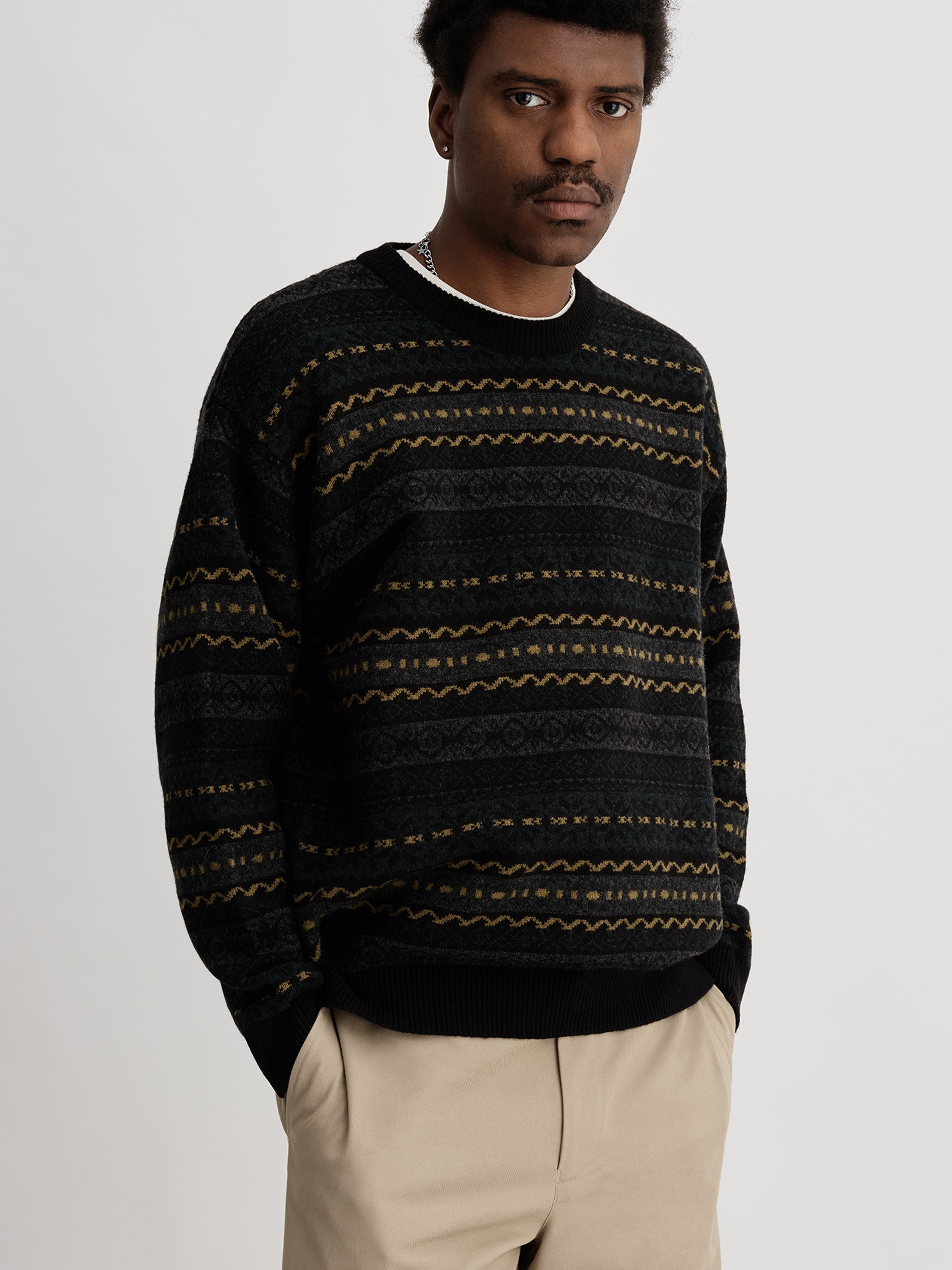 Classic Pattern Knit