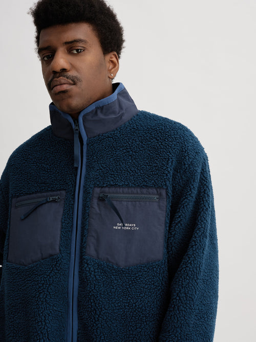 Boa Fleece Zip Blouson