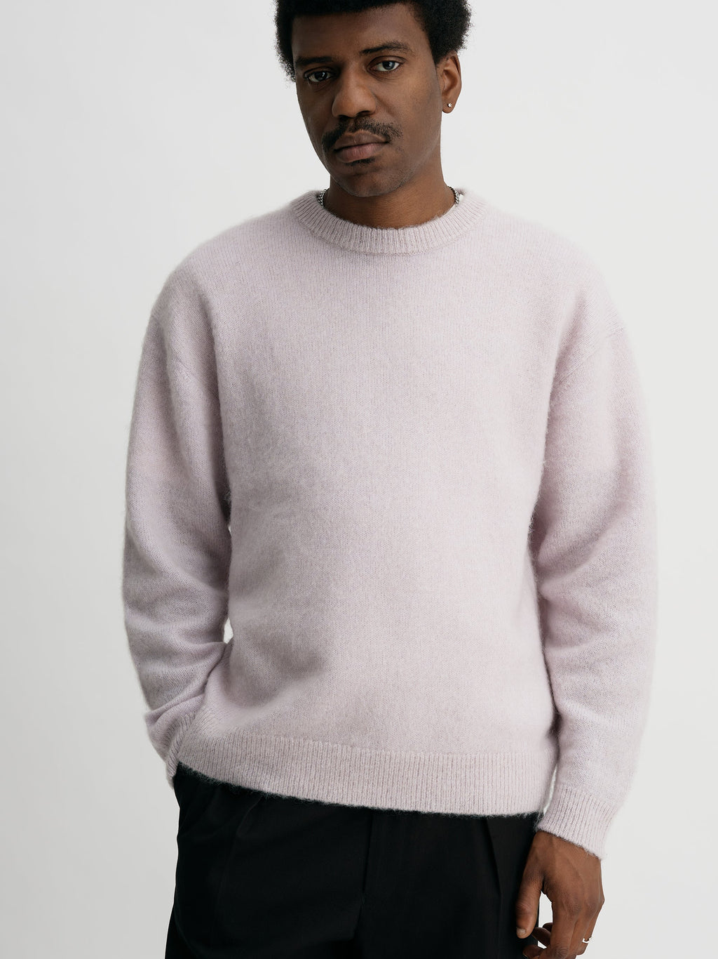 Lavender | Mohair Shaggy Knit