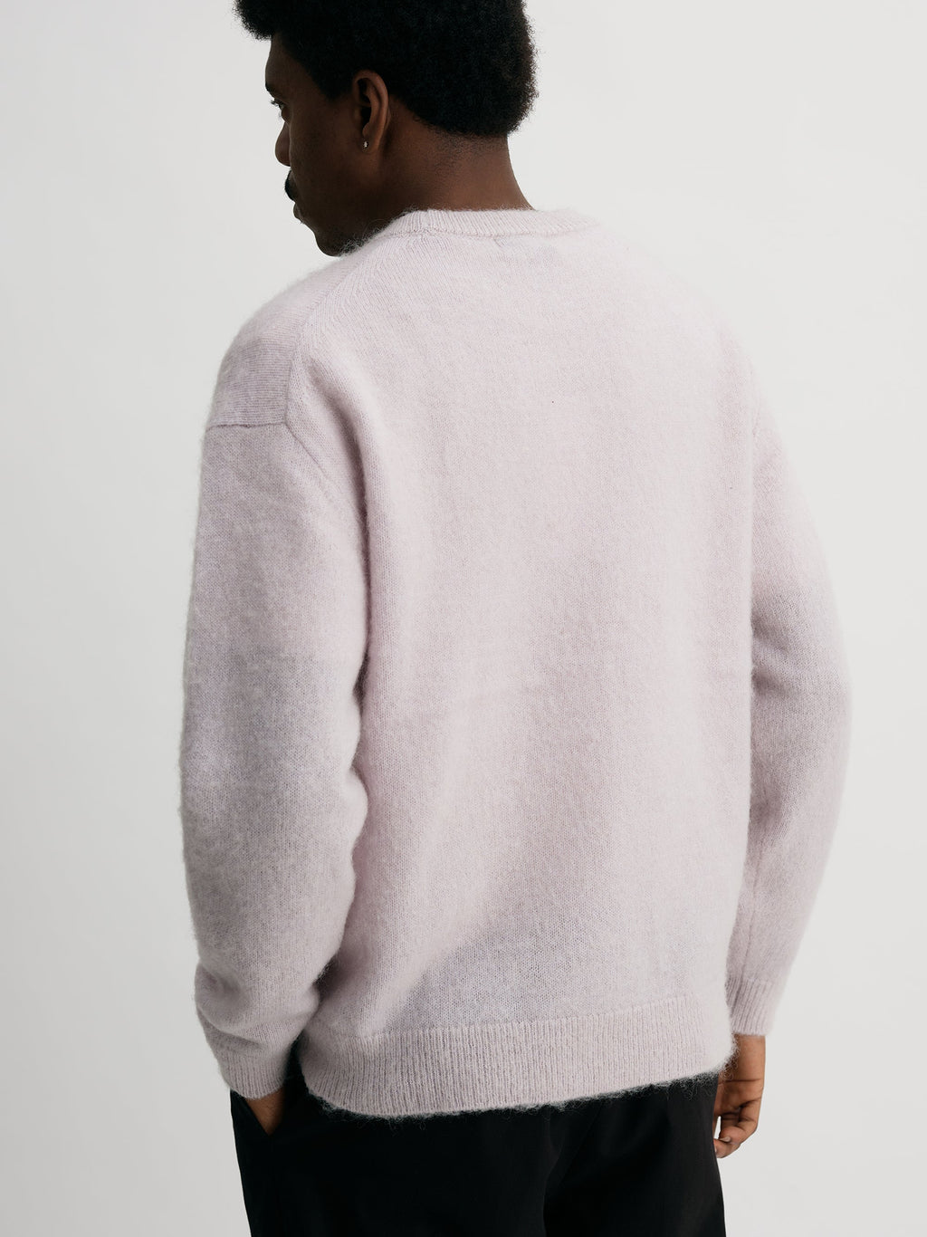 Lavender | Mohair Shaggy Knit