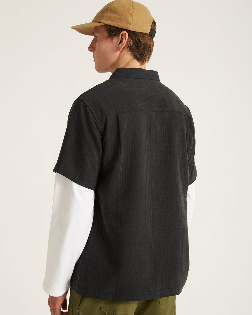 Bruce Crinkle Short Sleeve Shirt