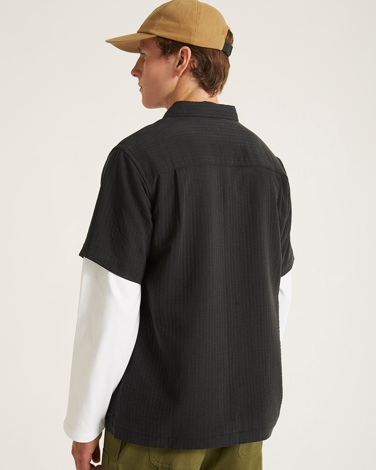 Bruce Crinkle Short Sleeve Shirt