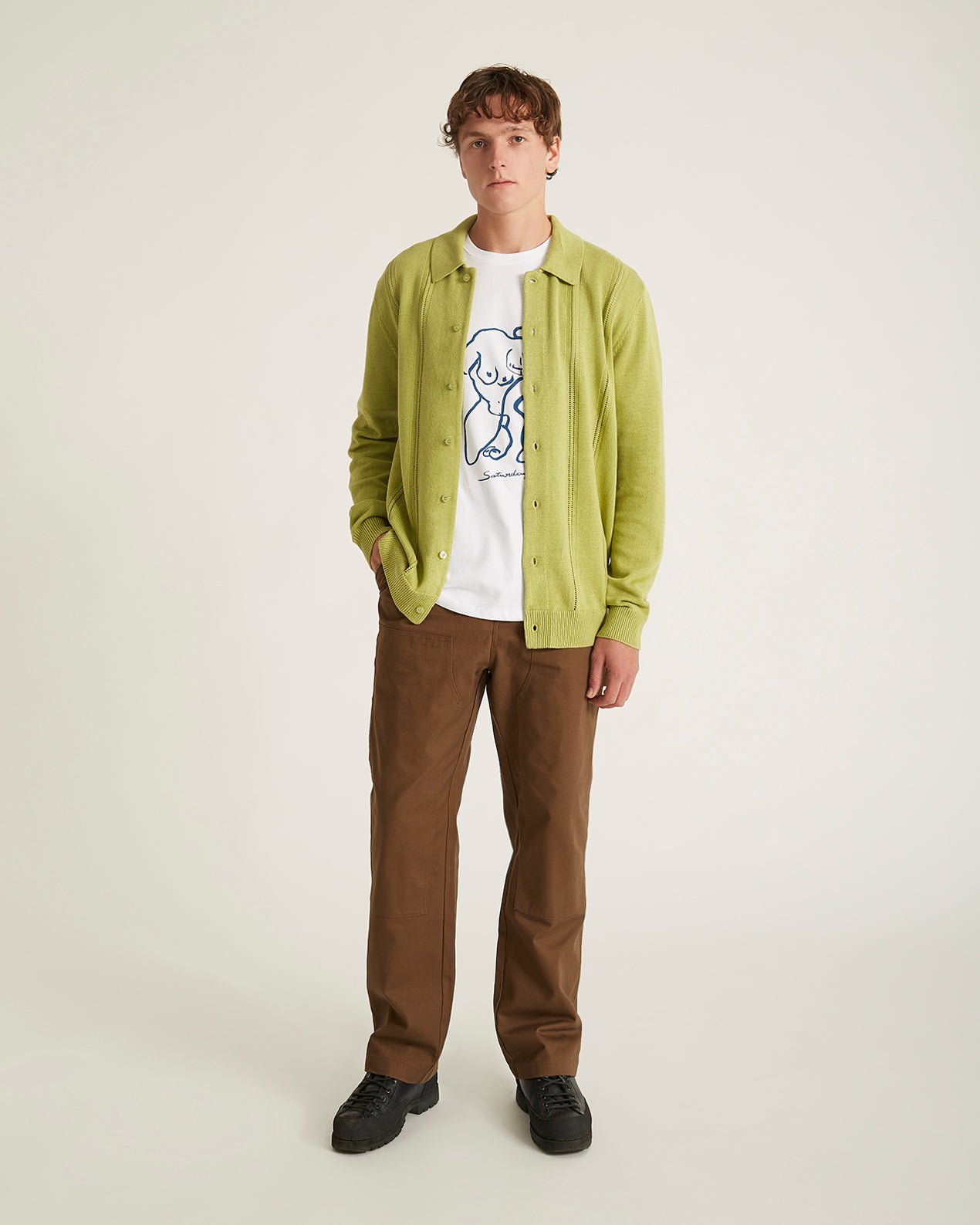 Fern | Jahmad Long Sleeve Polo